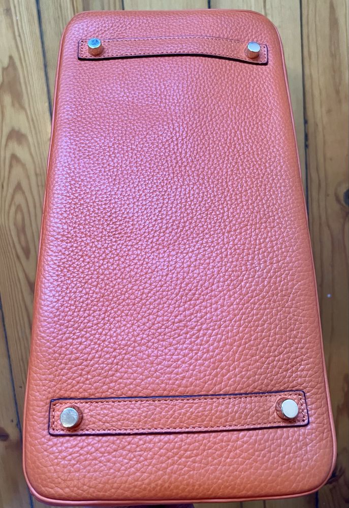 Hermes Birkin Togo 35 orange