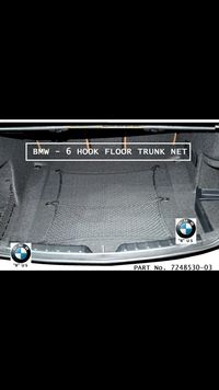 Plasa portbagaj noua originala BMW. F20 F30 Seria 1 2 3