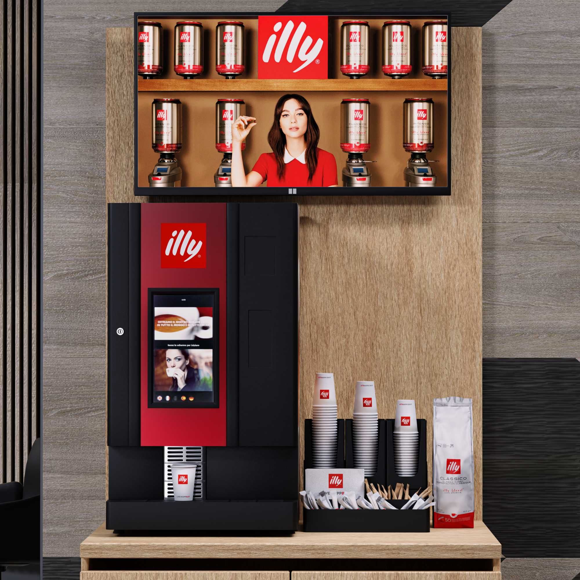 Вендинг машина illy FAS 300T Vending