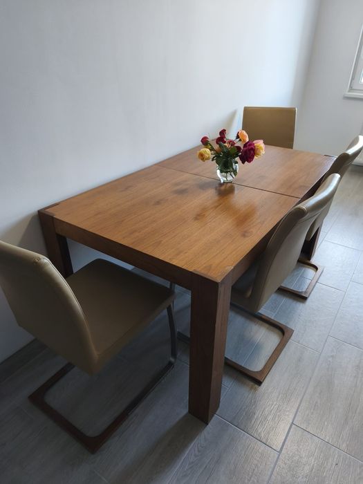 Vând masa cu Scaune extensibila