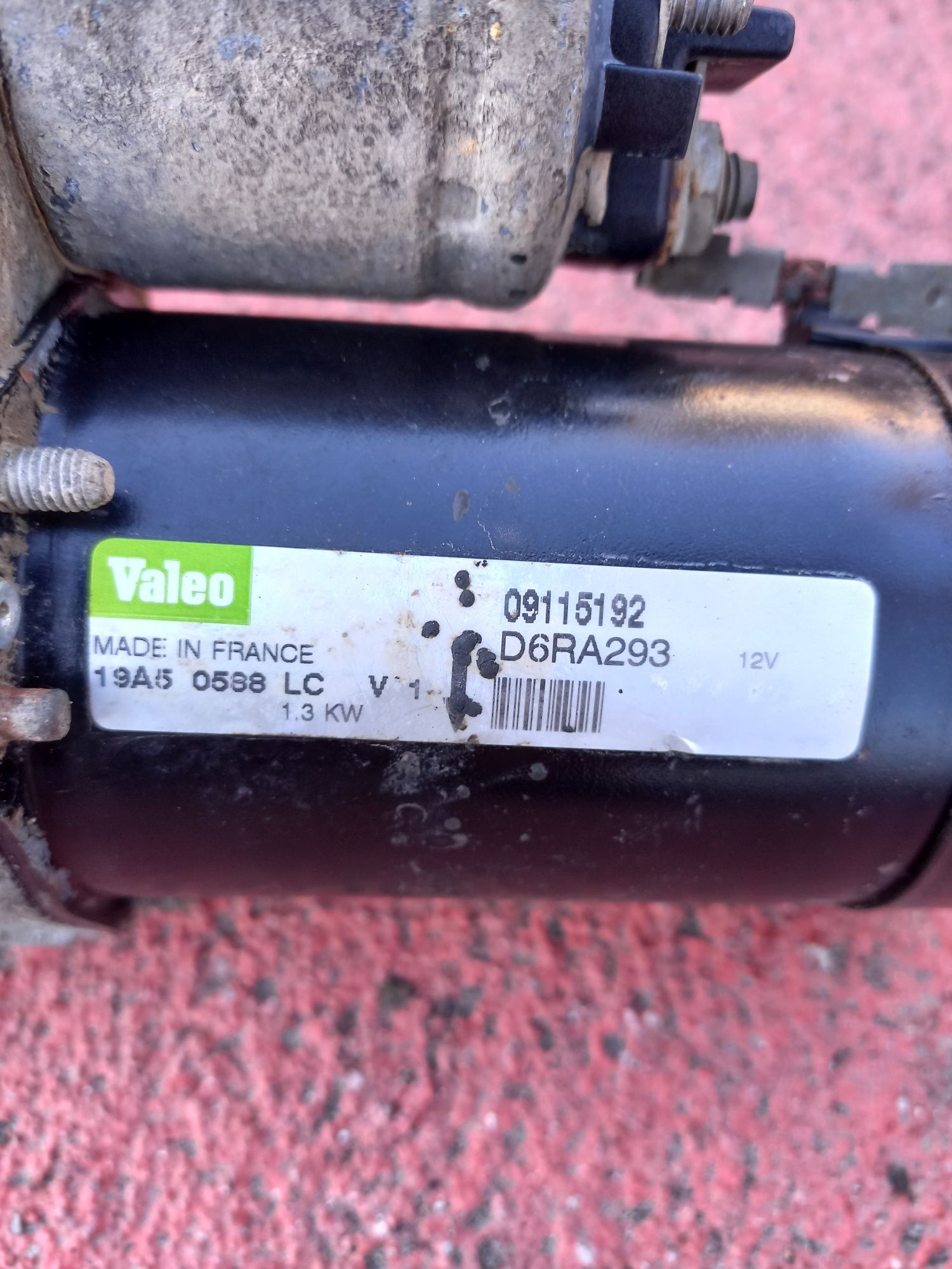 Electromotor  Opel astra h motor 1.4 benzina Z14Xep, 09115192