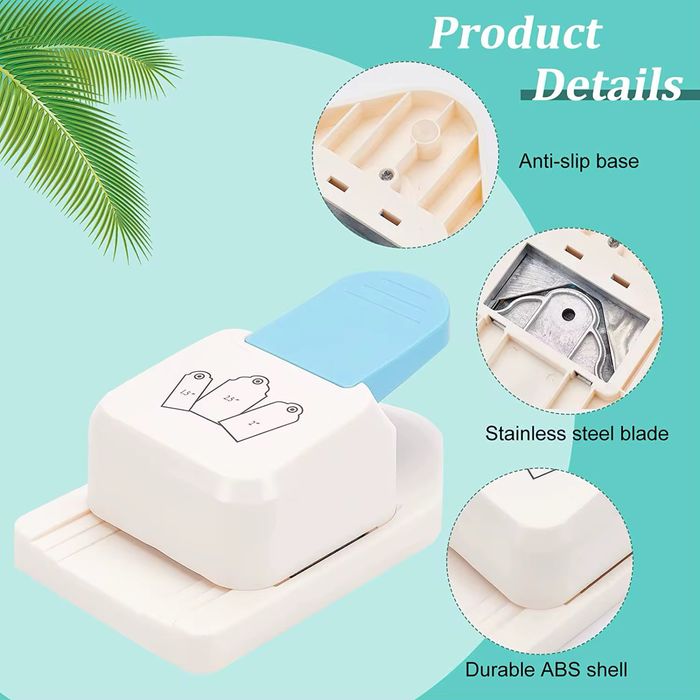 Резак для бумаги/Дырокол для создания бирок и закладки для книг