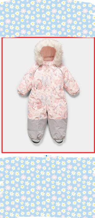 Зимний комбинезон на девочку