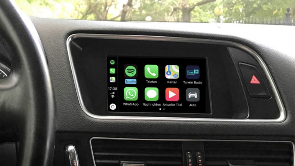 AUDI VW Apple CarPlay Android Auto Waze A4 A5 A6 A7 A8 Q7 Passat Harti