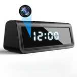 Camera 4K în Ceas Digital, Wi-Fi, Night Vision, Senzor Miscare