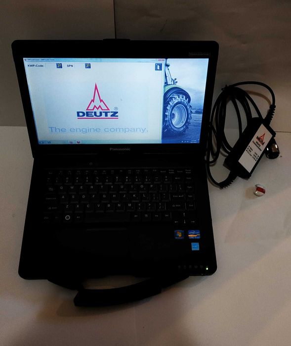 DEUTZ (DECOM) Kit Tester diagnoza profesionala original + Panasonic