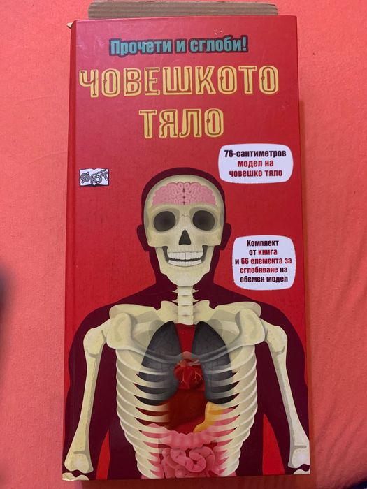 Книга макет - човешкото тяло