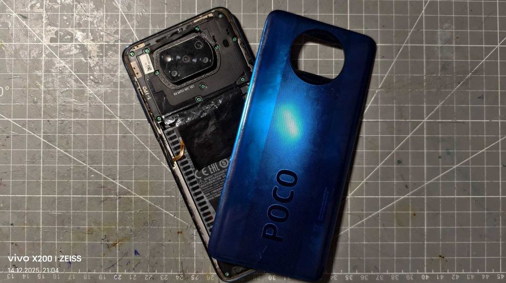 Poco X3 pro рабочий, забыл пороль