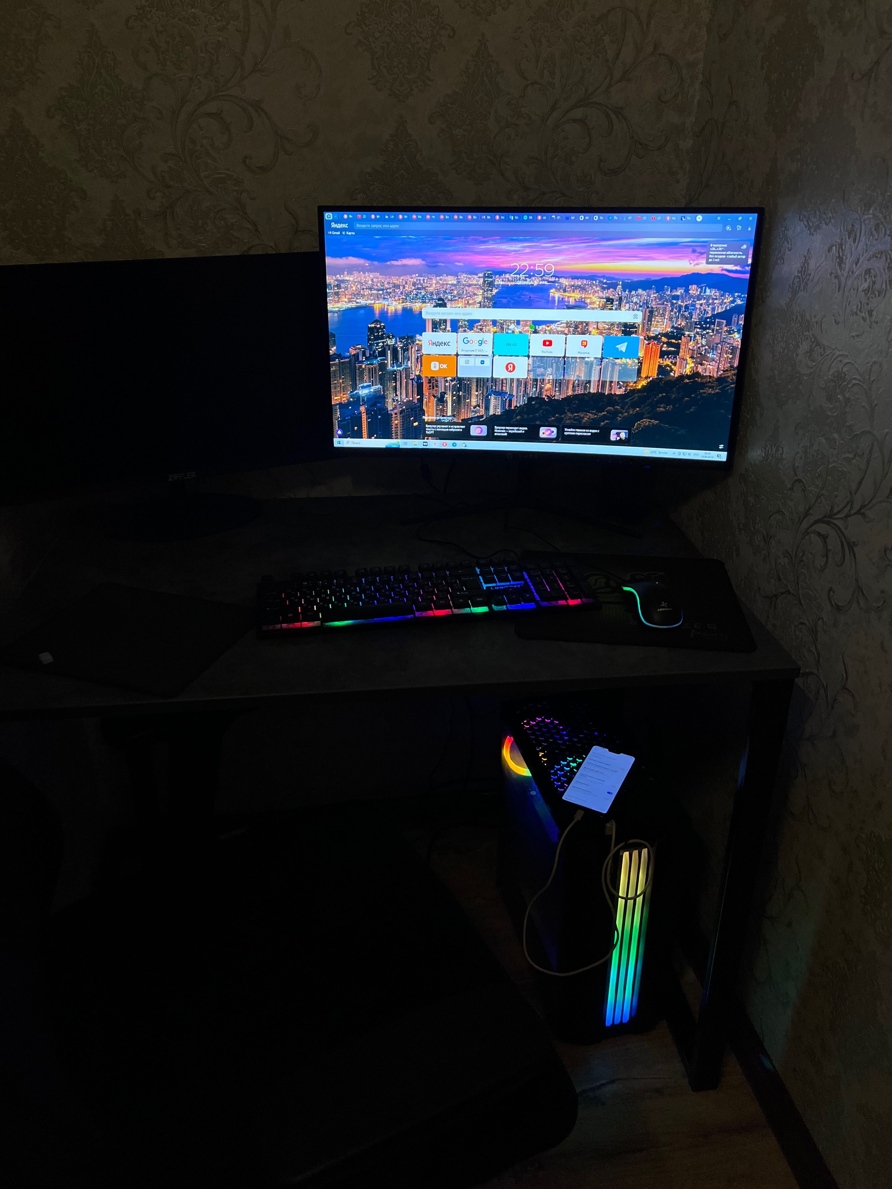 Core-i5 | Curved monitor-27