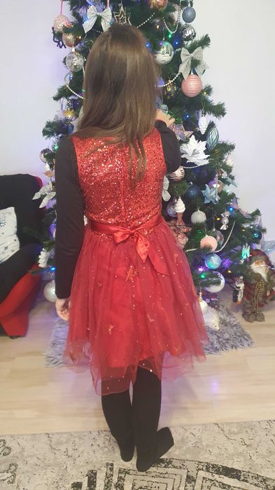 Rochie fete eleganta 8-10 ani