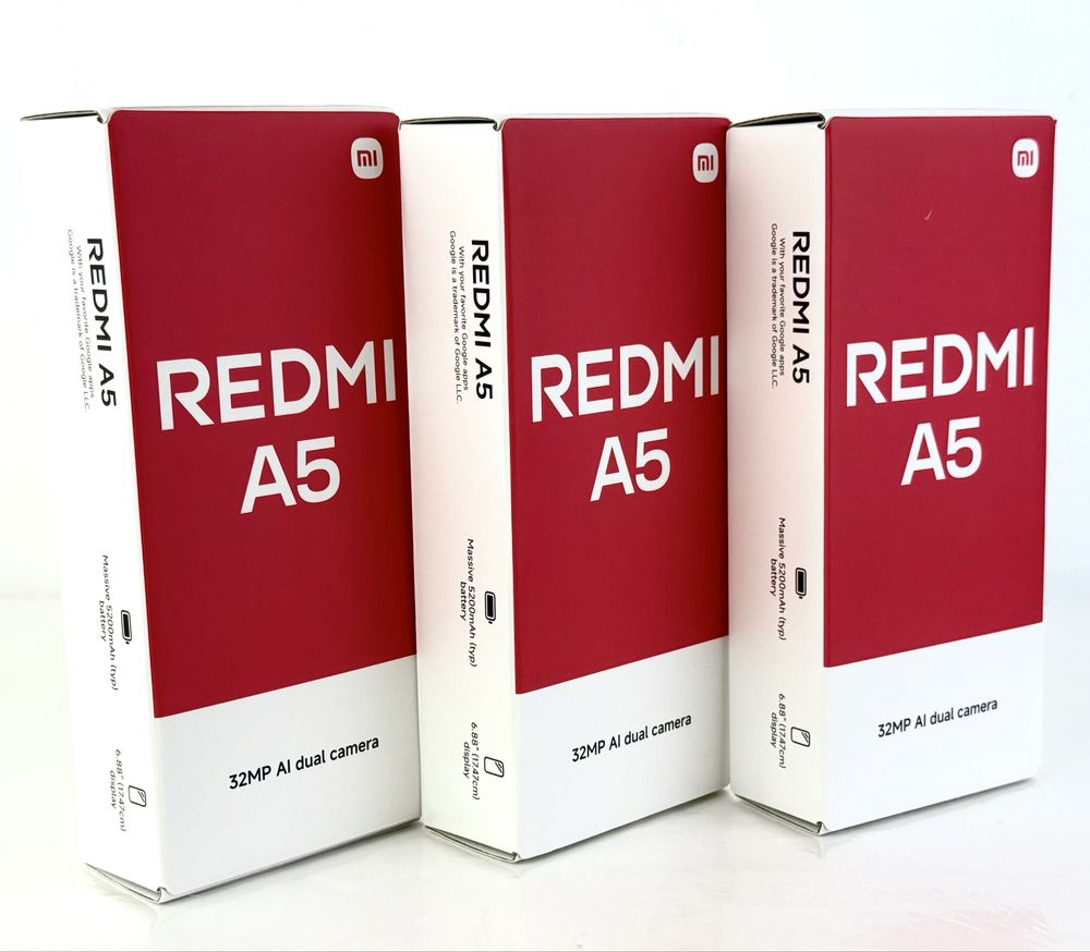 НОВ! Xiaomi Redmi A5 64GB 3RAM Black / Green 2г. Гаранция!