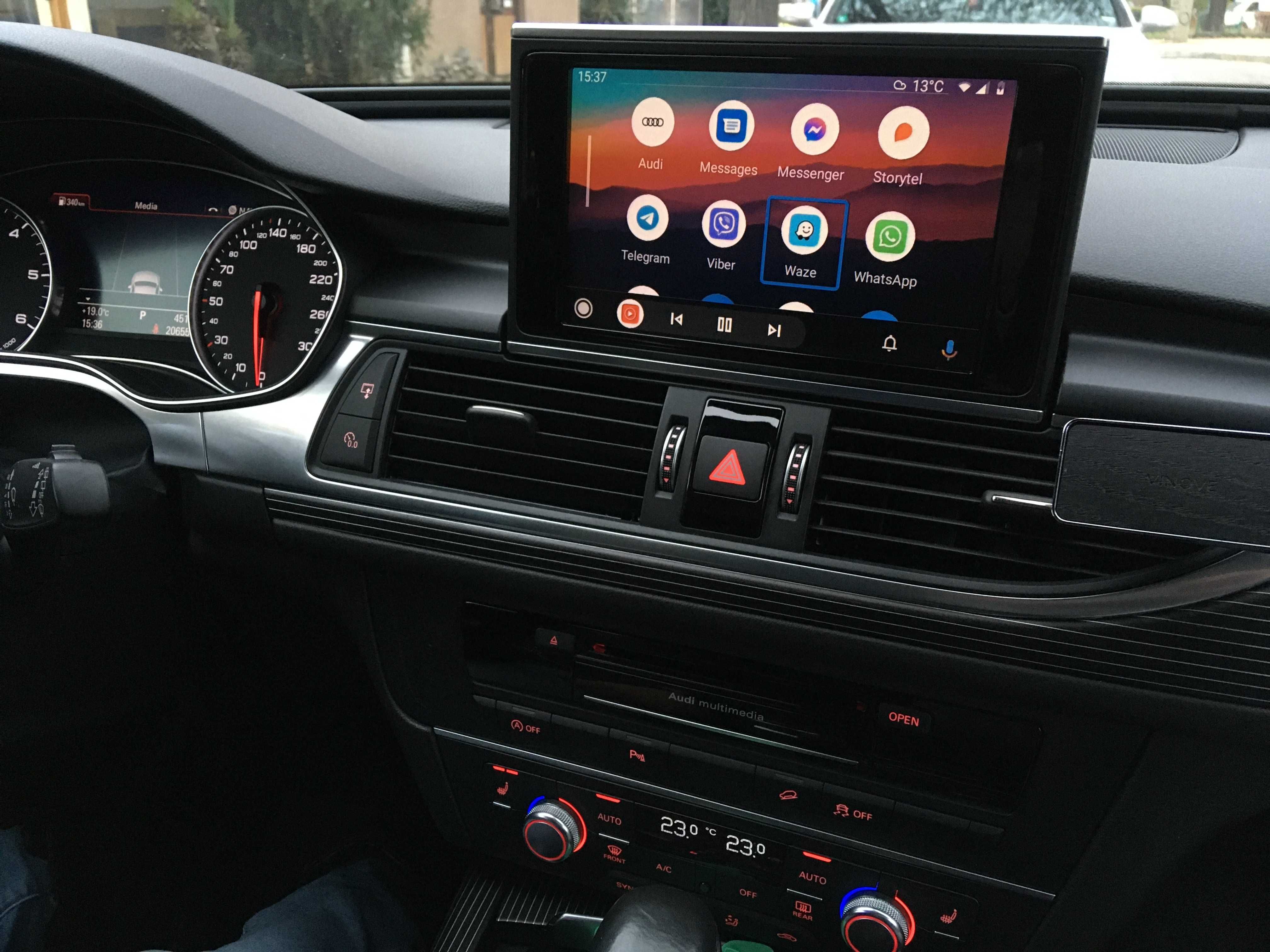Audi MIB България Apple CarPlay Android Auto ViM Speed Cam Region Conv