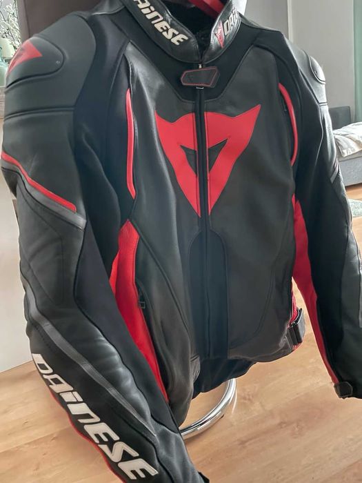 Geaca moto piele Dainese Super Speed D1, marime 48