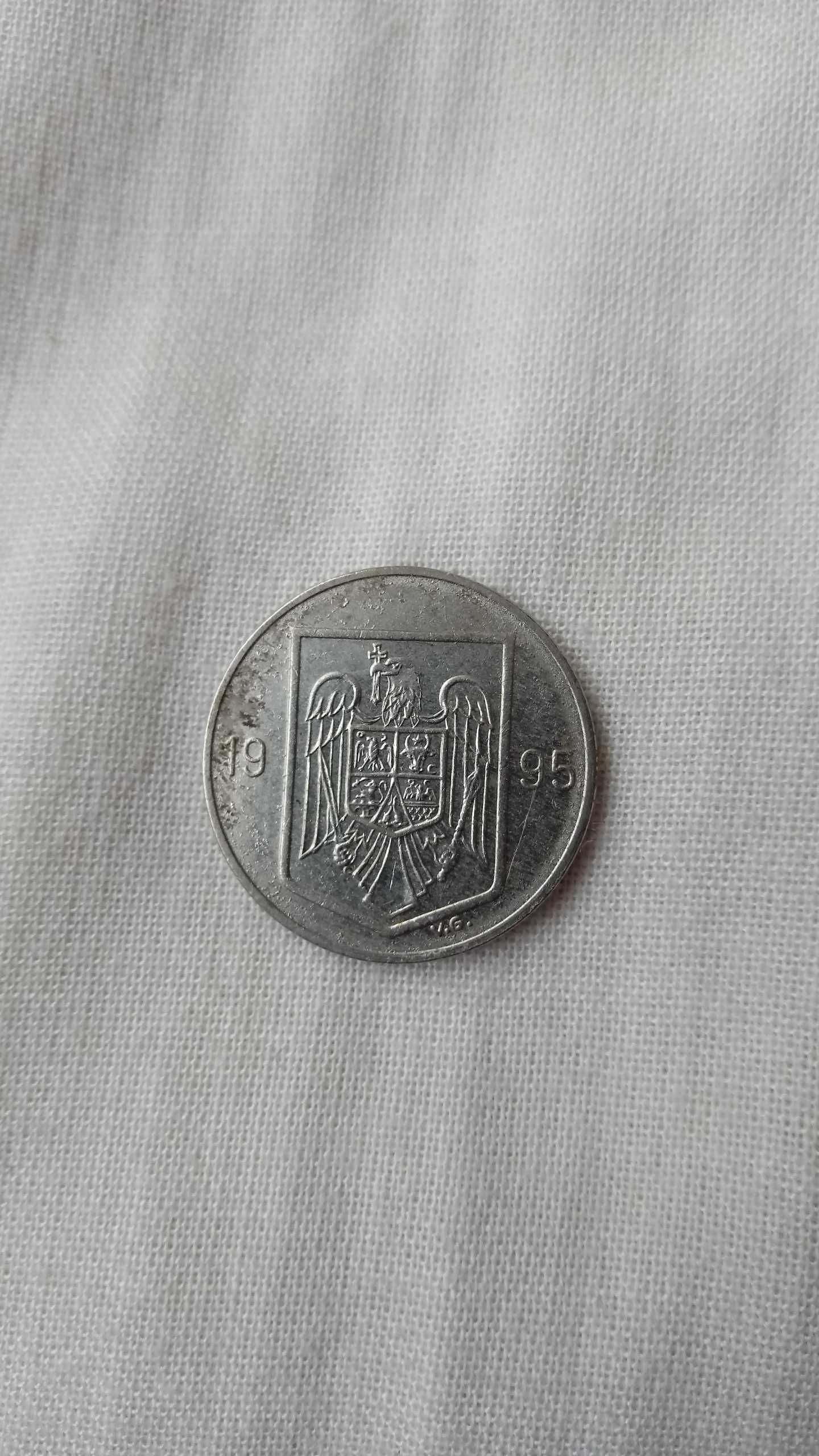 Moneda 10 Lei anul 1995 Romania