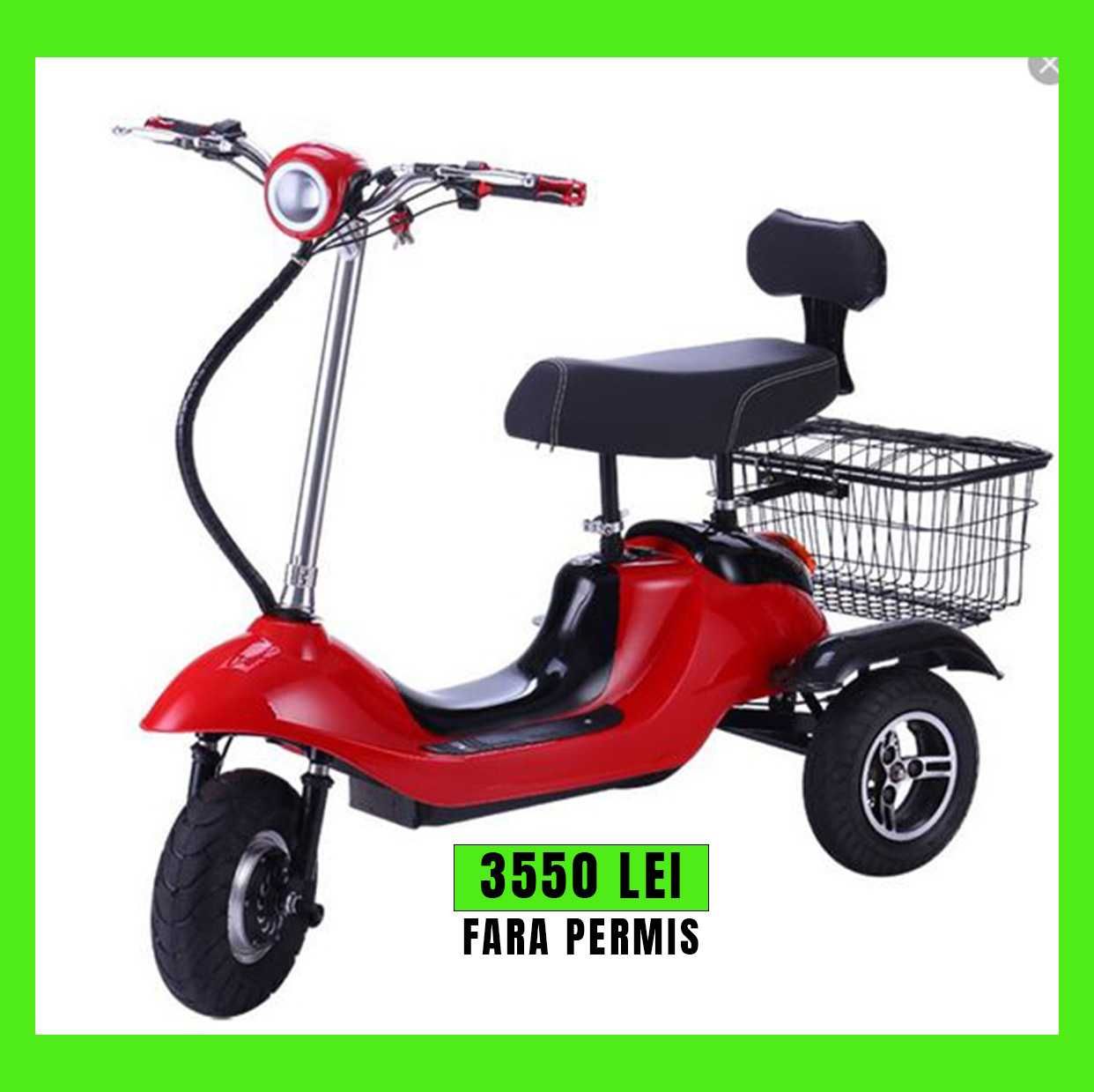 Tricicleta electrica adulti Fara permis /500w, 12ah Garantie2ani -26%