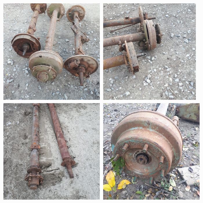 Punte remorca RM 2 si alte piese tractor u650