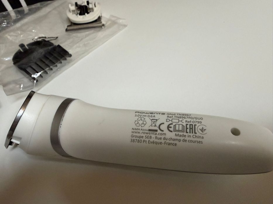 Aparat de tuns/barberit ROWENTA Multistyle 9 in 1, alb, 5 trepte