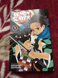 Manga Demon Slayer (Volumul 1) - Stare Buna (Limba Engleza)