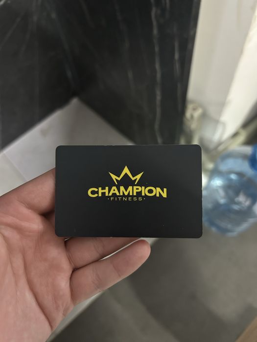 Продам абонемент в фитнес зал Champion Gym/Fitness