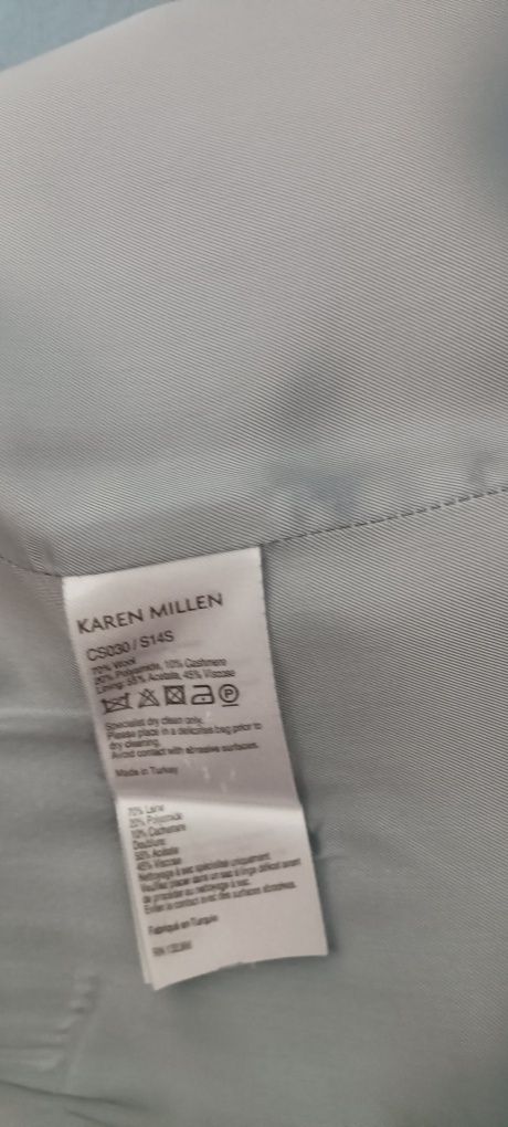 Палто Karen Millen, 70% вълна,размер XS/S