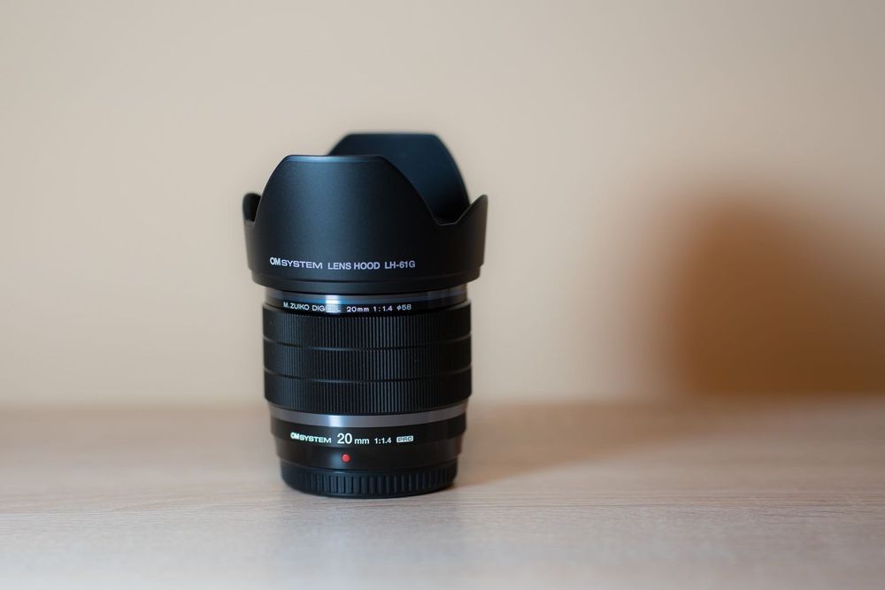Obiectiv OM System 20mm F1.4 PRO | CA NOU