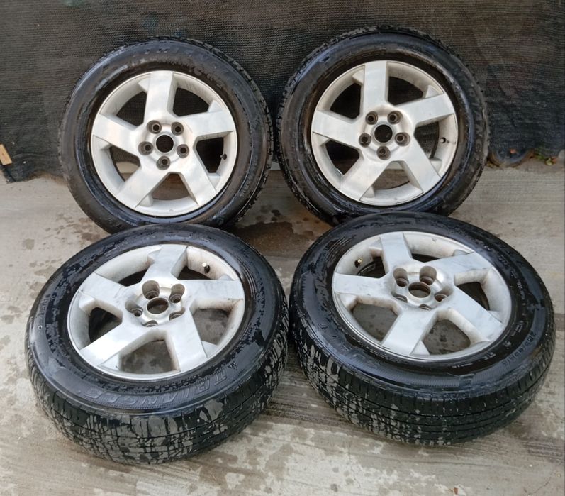 Диски 16 ет 46 J6 крепеж 5/114,3 с резиной лето