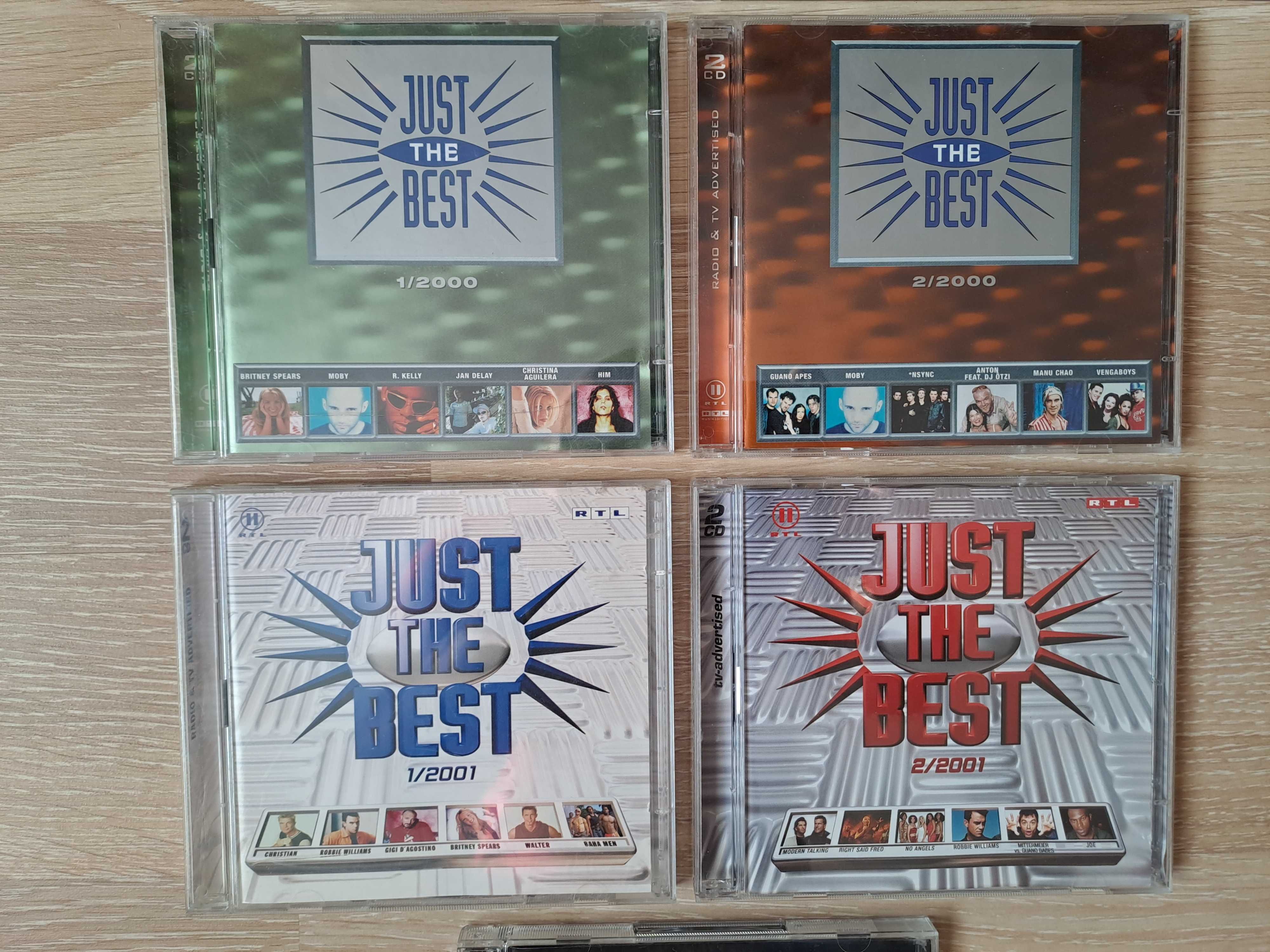Colectie 17 CD originale-sel. Just The Best-muz. Eurodance-exclusiv'90