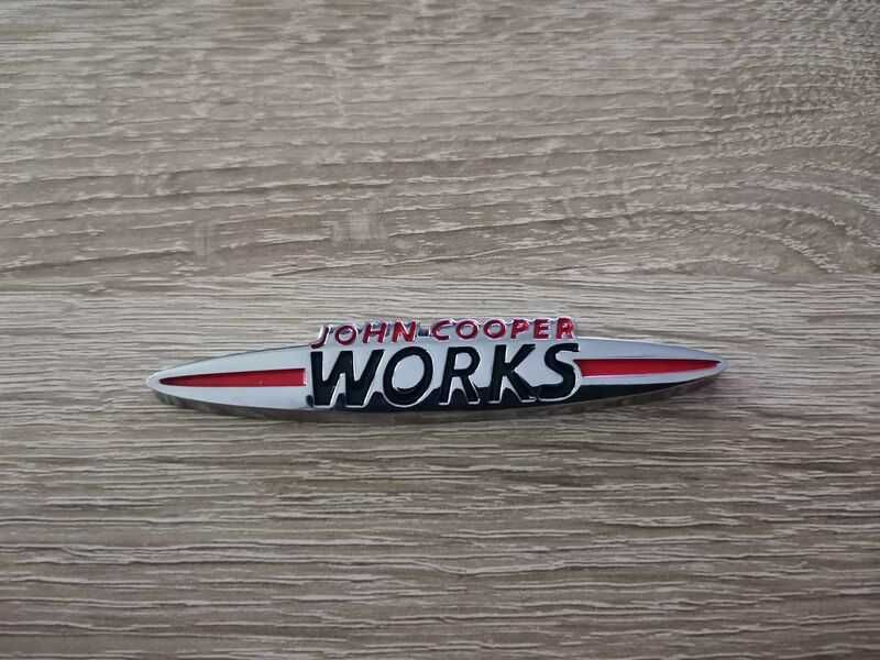Емблема Mini Cooper John Cooper Works малък размер