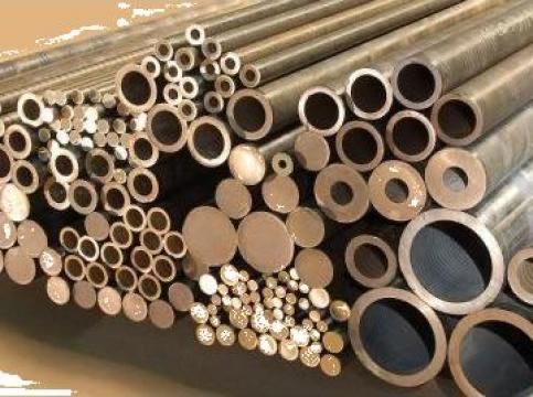 Teava de bronz grafitat / bare pline de bronz / platbanda