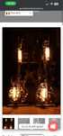 Sculpturi chitare cu bec corp de iluminat decorative cadou deosebit ,