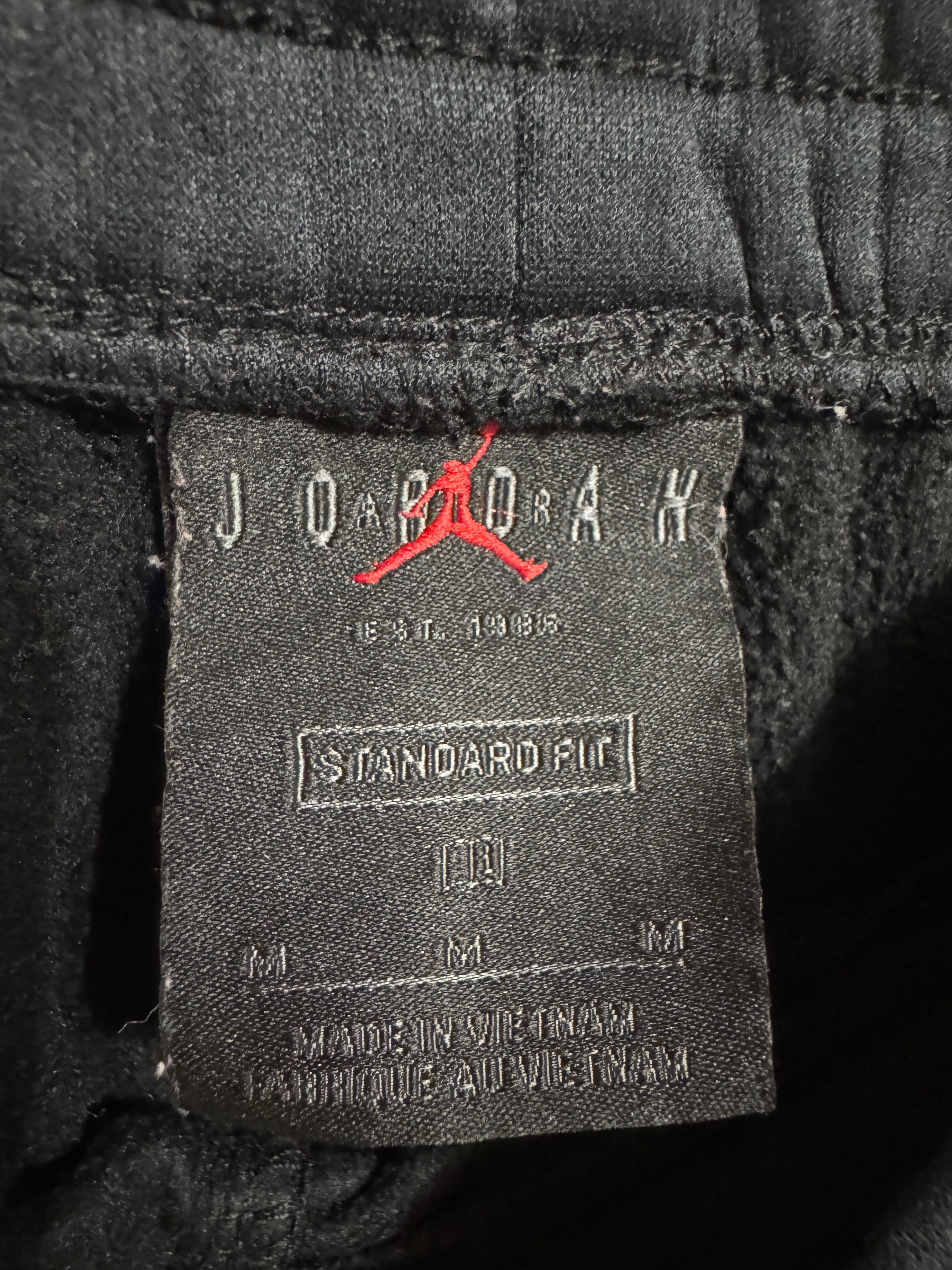 Jordan Printing Basketball Sports Long Pants Black.