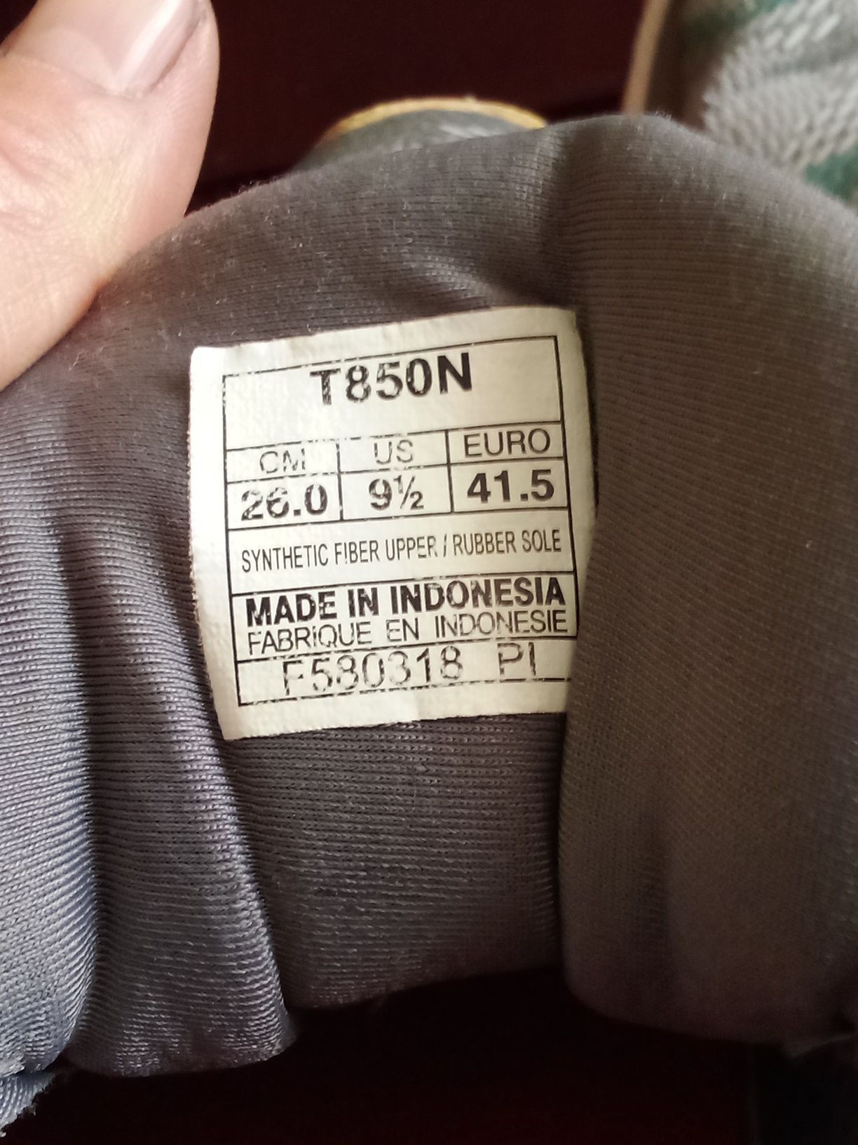 Маратонки Asics N 40
