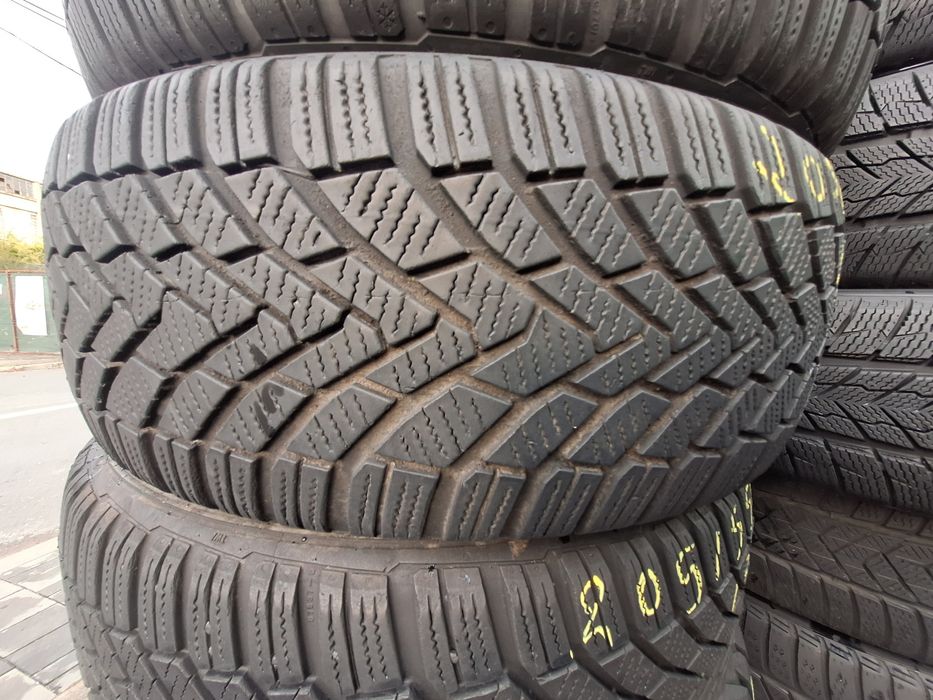 4 anvelope iarna 205/55r16 Continental Montaj Gratuit