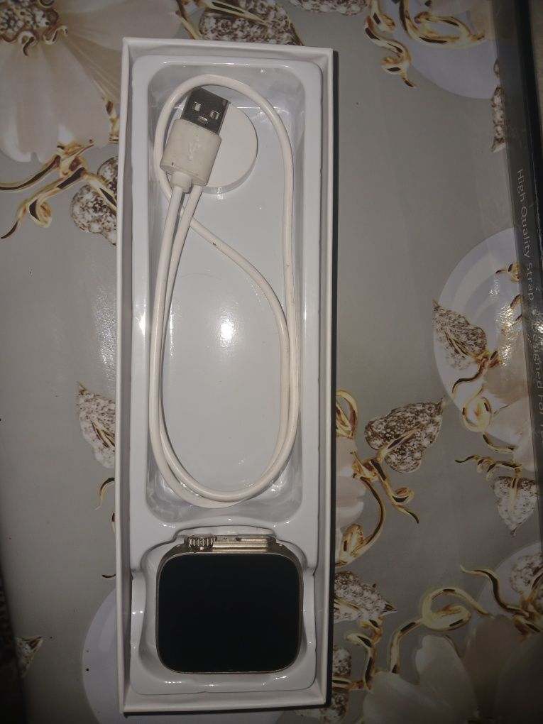 SMART WATCH T800 ULTRA 1.99 INFINITE DISPLAY новые коробка документы