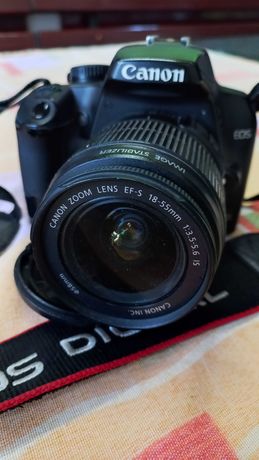 Фотоапарат CANON EOS 1000 с оригинален Китов обектив 18 - 55 мм