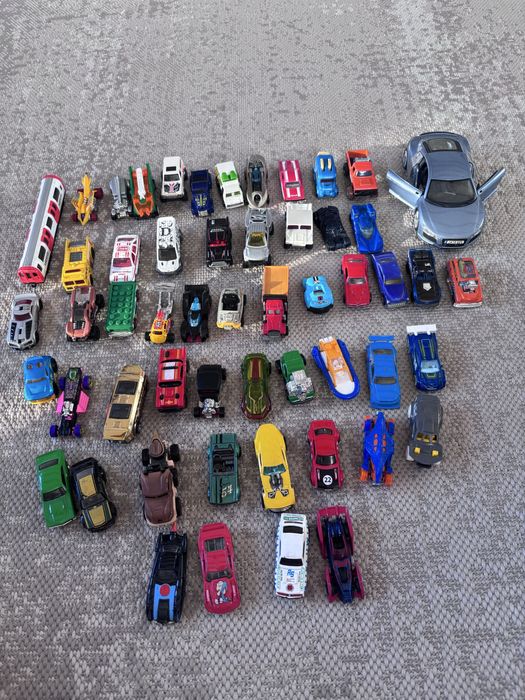 Set masini metalice, 55 buc.