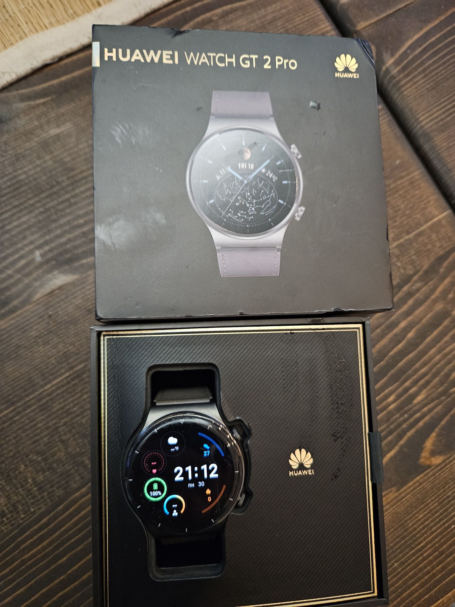 HUAWEI WATCH GT2 перфектно състояние.