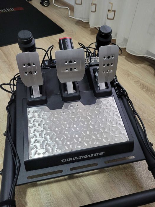 Pedale Thrustmaster T-LCM plus Simagic Haptic set