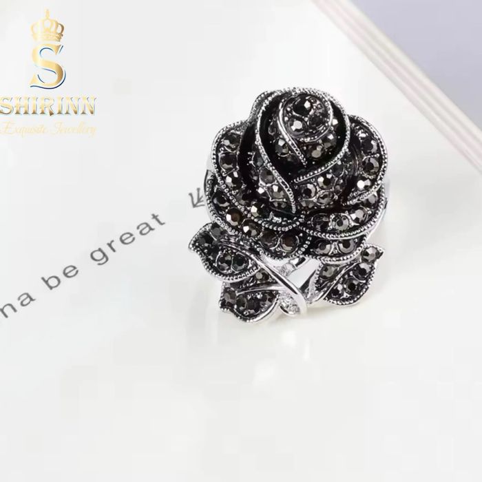 Inel Boho Superb Rose, Argint Tibetan