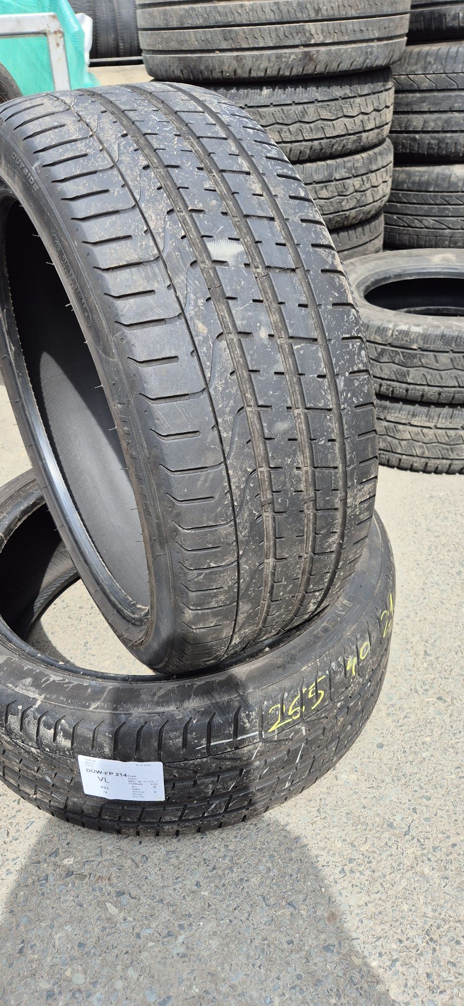 255 40 21 Pirelli P Zero 2022