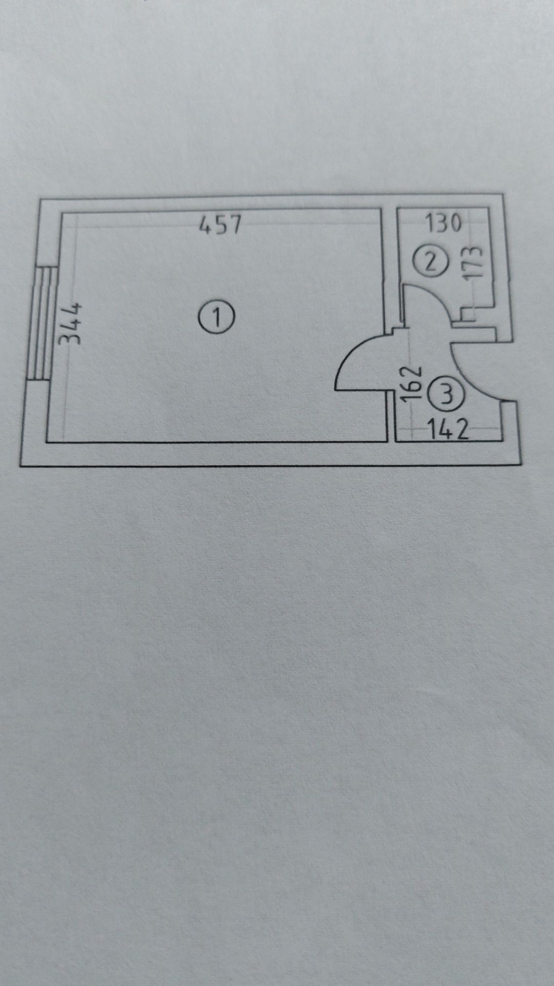 Garsoniera de vânzare zona CET