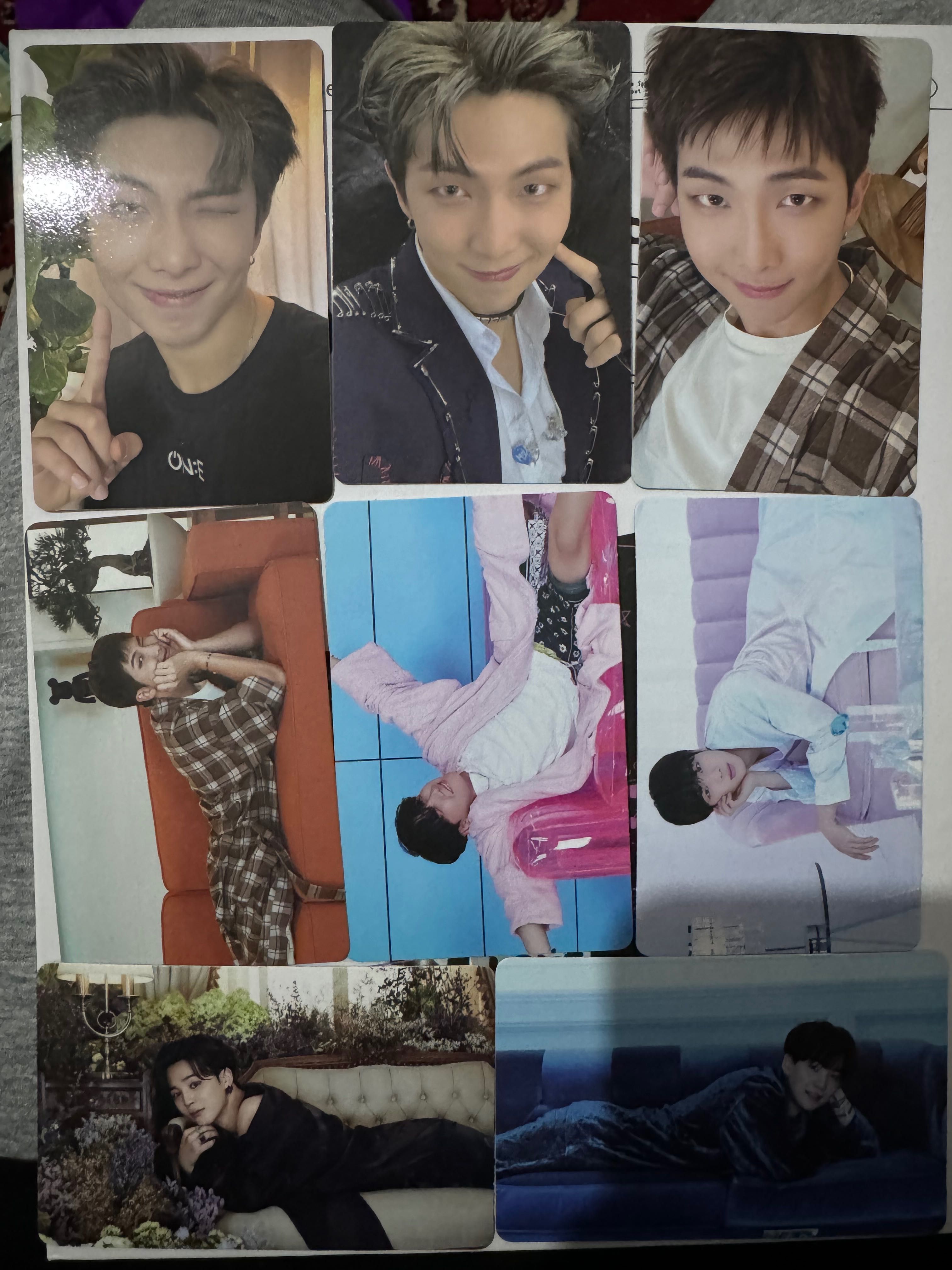 BTS, k-pop cards