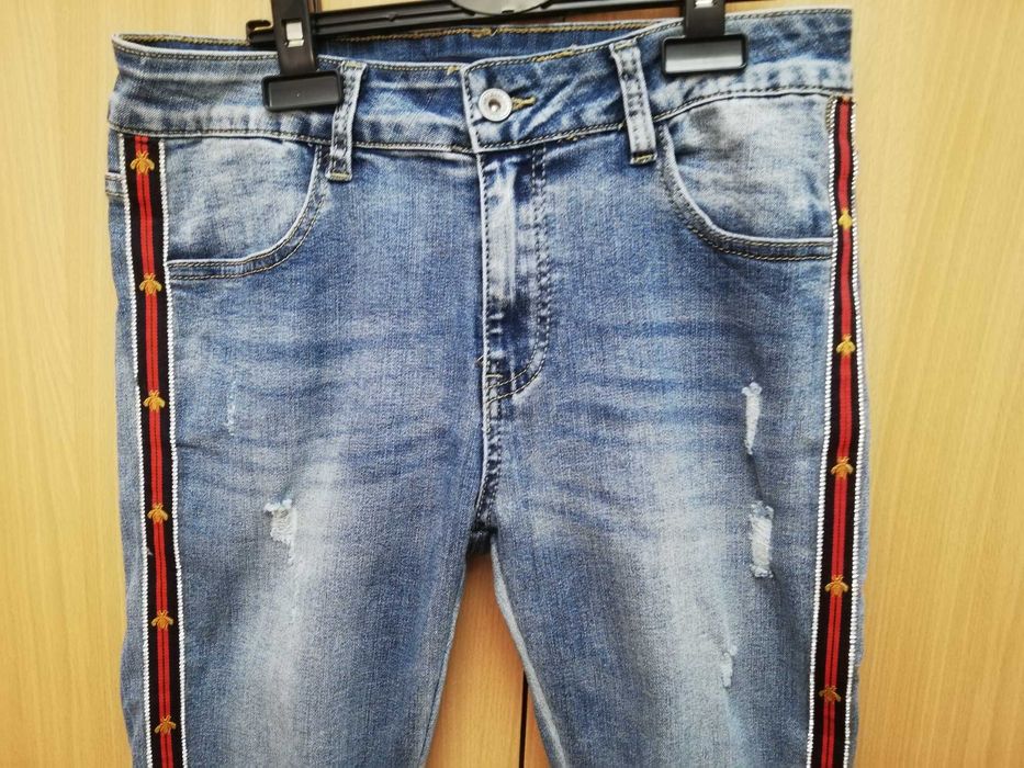 Дънки с камъчета Armani Нови!