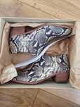 Botine piele animal print Madewell SUA 41 42