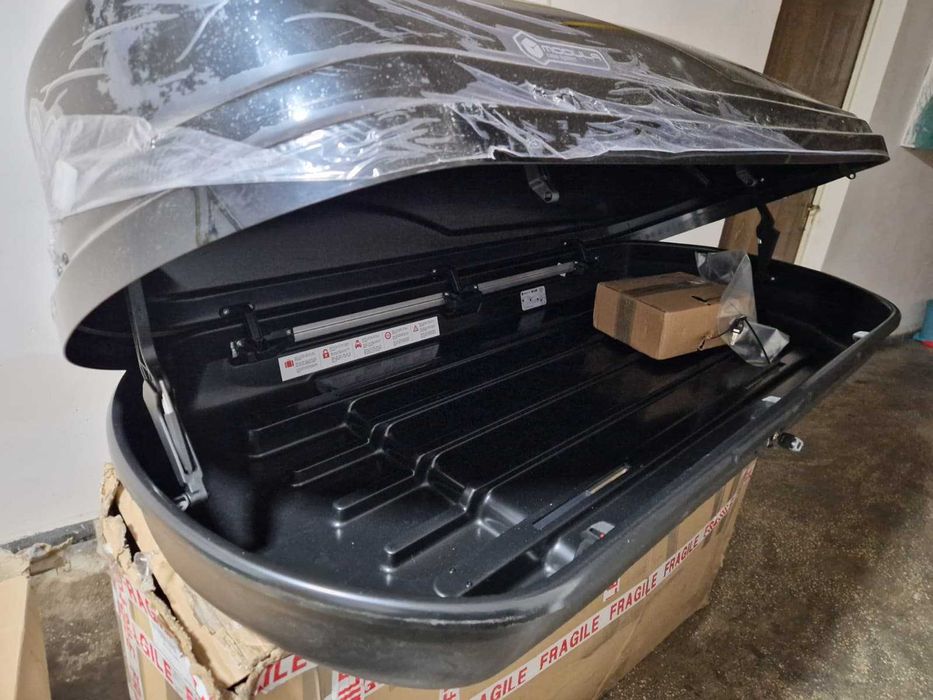 Cutie Portbagaj Modula WeGo Negru 450 L / NOUA / MIC DEFECT