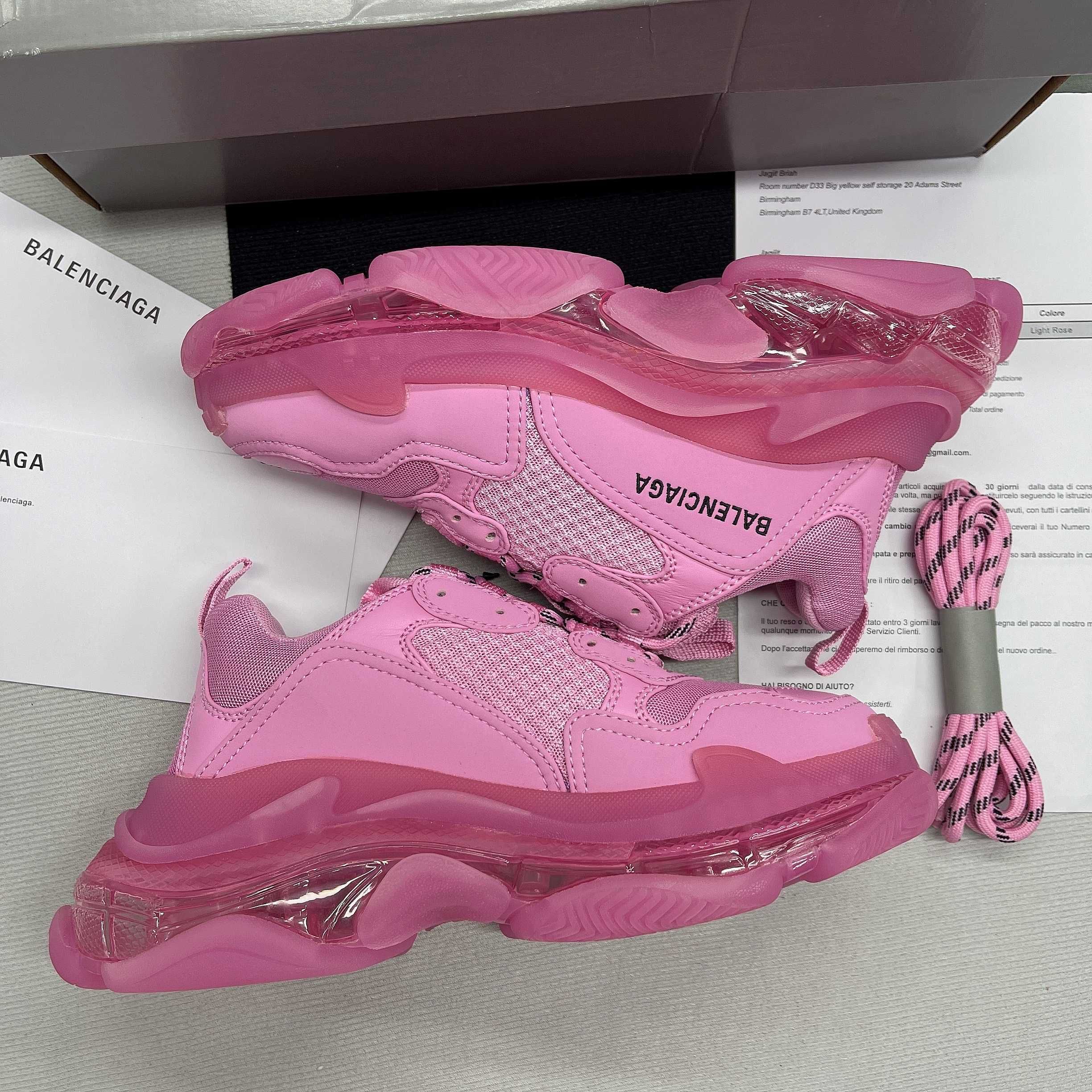 Balenciaga Triple S Clear Sole