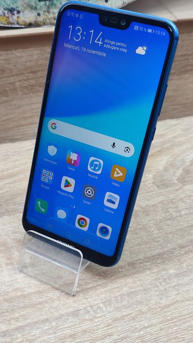 Huawei P20 Lite 64GB Aurora Blue Usor fisurat 199 Lei