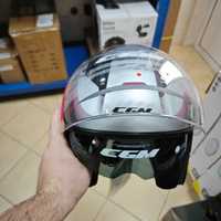 ПРОМО: Каска шлем CGM 130a DAYTONA Mono Silver XL 61-62 см