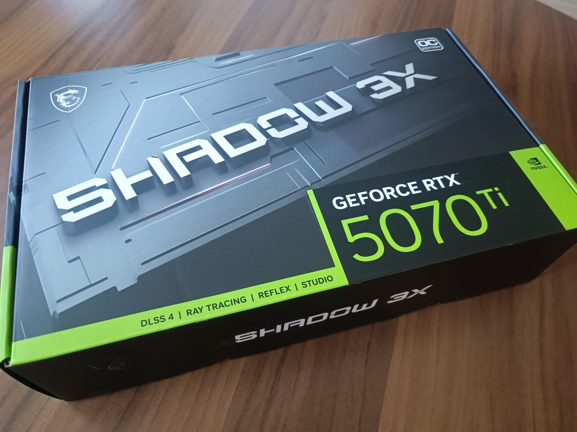 Видеокарта MSI GeForce RTX 5070 TI 16G SHADOW 3X 256 GDDR7