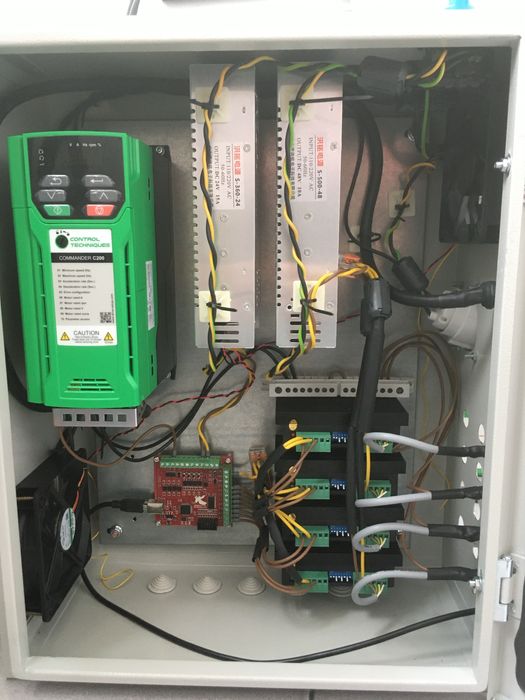 Router Freza CNC Aluminiu Lemn